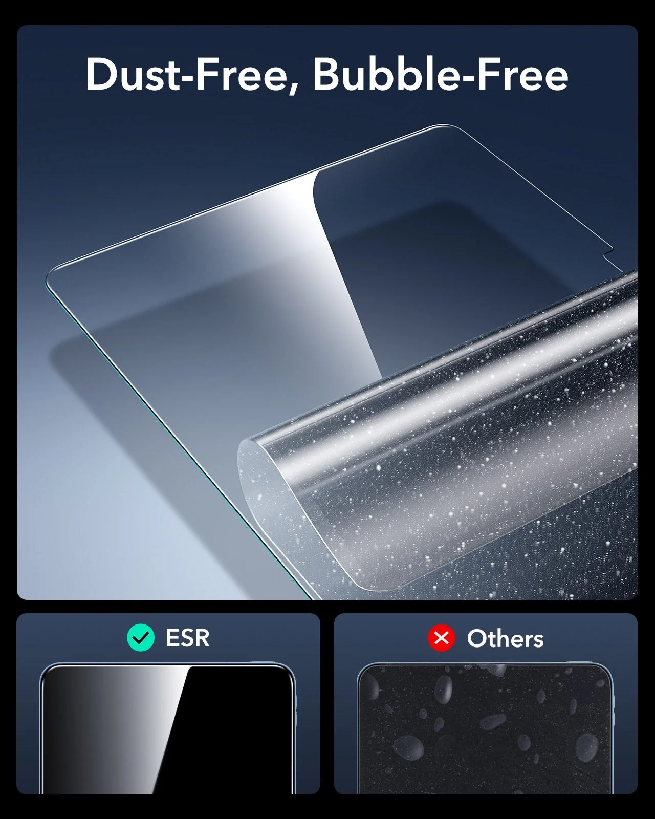 ESR UltraFit Armorite Screen Protector 2 Pack for iPad - iPad Pro 11 (2025/2024) - image 4